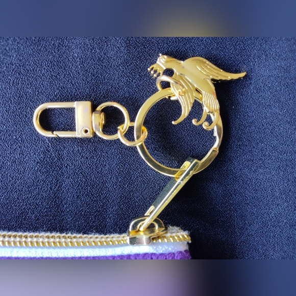 Purple Cosmetic Zipper Pouch - Picture 2 of 7